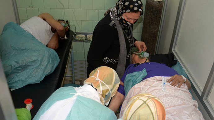 Russia releases key findings on chemical attack near Aleppo indicating similarity with rebel-made weapons