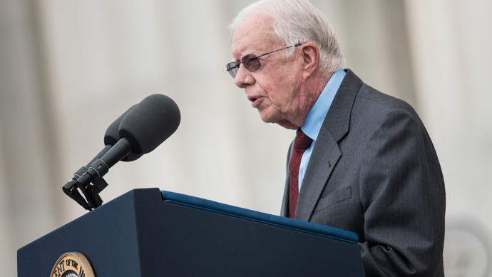 Former Pres. Carter calls diplomacy the way for solution in Syria