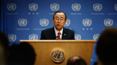 United Nations Secretary-General Ban Ki-moon.(Reuters / Brendan McDermid)