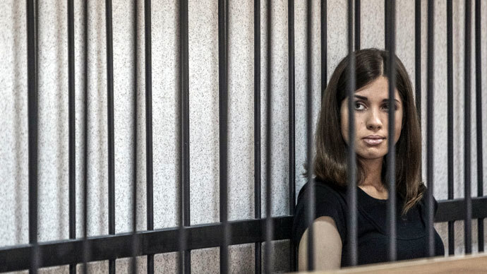 Pussy Riot member Nadezhda Tolokonnikova.(RIA Novosti / Andrey Stenin)