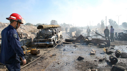 16 killed, over 90 wounded in double bombing in Syria (PHOTOS)