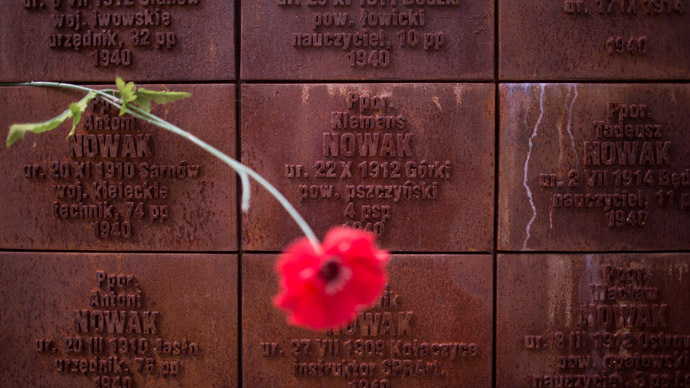 The Katyn Memorial in the Smolensk Region. (RIA Novosti/Iliya Pitalev)