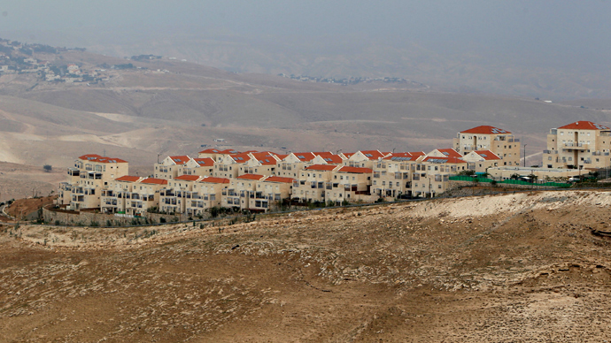 A view of the West Bank Jewish settlement of Maale Adumim (front) is seen near Jerusalem (Reuters)