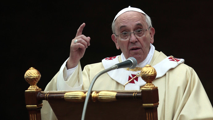 Pope Francis (Reuters/Giampiero Sposito)
