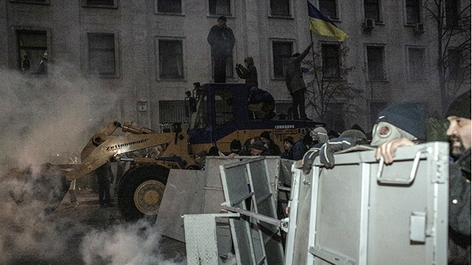 Putin: Kiev protests have nothing to do with Ukraine-EU relations, prepared ahead of elections