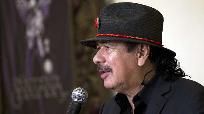 Carlos Santana reunited with drummer after finding out he was homeless