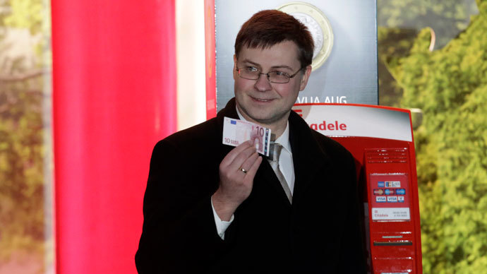 Latvia joins eurozone, but half of population opposed