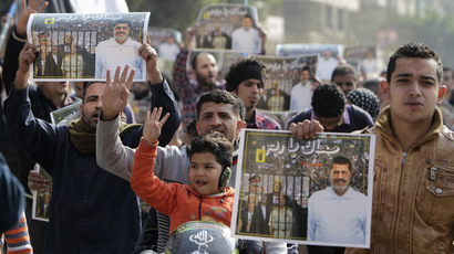 Supporters of the Muslim Brotherhood and ousted Egyptian President Mohamed Mursi (Reuters/Mohamed Abd El Ghany)