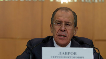 Russian Foreign Minister Sergey Lavrov (RIA Novosti/Vitaly Belousov)
