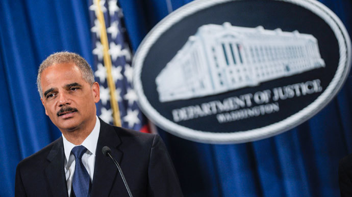 U.S. Attorney General Eric Holder.(AFP Photo / Kris Connor)