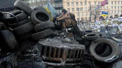January 27, 2014. (AFP Photo / Sergei Supinsky)