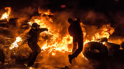Kiev, January 25, 2014 (AFP Photo/Dmitry Serebryakov)
