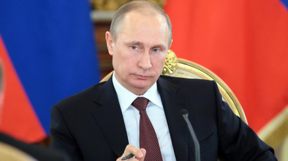 Russian President Vladimir Putin (RIA Novosti/Mihail Metzel)