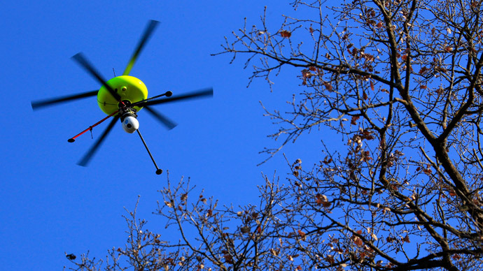 Journalism drones on the rise, already flustering police