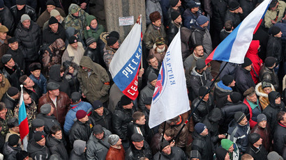 Seriously, what?! Kerry tells Russia 'you don't invade a country on completely phony pretexts'