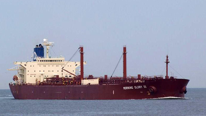 The oil tanker Morning Glory (www.marinetraffic.com)