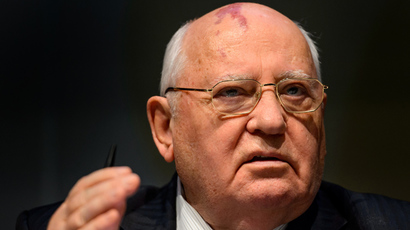 Former Soviet leader Mikhail Gorbachev (AFP Photo)