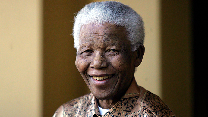 Nelson Mandela (AFP Photo / Alexander Joe)
