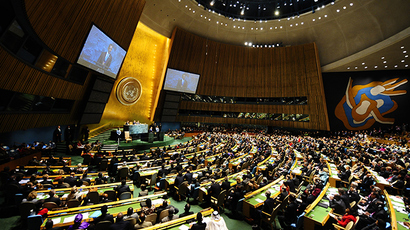 General Assembly at the United Nations headquarters in New York (Reuters / Emmanuel Dunand)