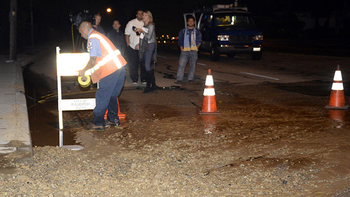 5.1 quake hits California, 20 miles southeast of Los Angeles