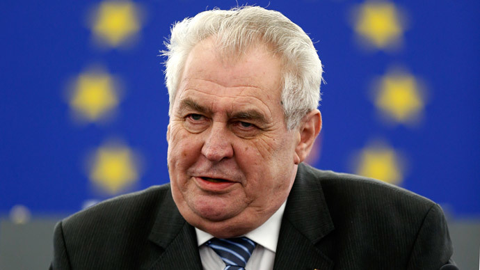 EU should recognize Crimea as part of Russia – Czech president