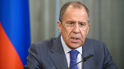 Russian Foreign Minister Sergey Lavrov (RIA Novosti/Grigoriy Sisoev)