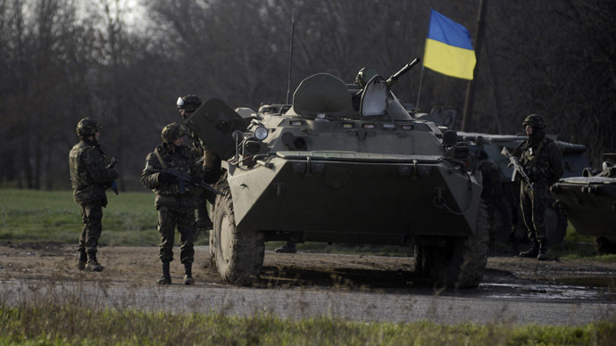 Military seize airfield controlled by anti-govt activists in eastern Ukraine