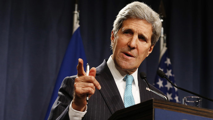 U.S. Secretary of State John Kerry (Reuters/Jim Bourg)