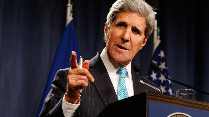U.S. Secretary of State John Kerry (Reuters / Jim Bourg)