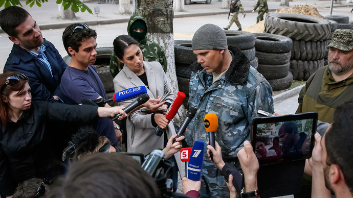 Russian media urge UN, OSCE, UNESCO to protect journalists in Ukraine