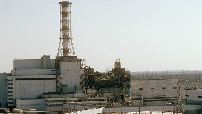 Amazing Historical Photo of Reactor 4, Chernobyl on 4/26/1986 