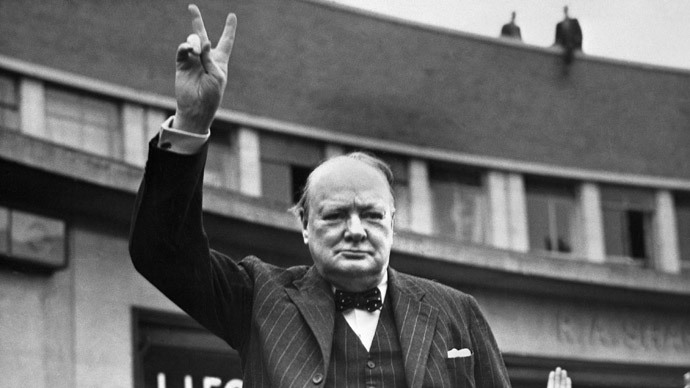 Sir Winston Churchill (AFP Photo)