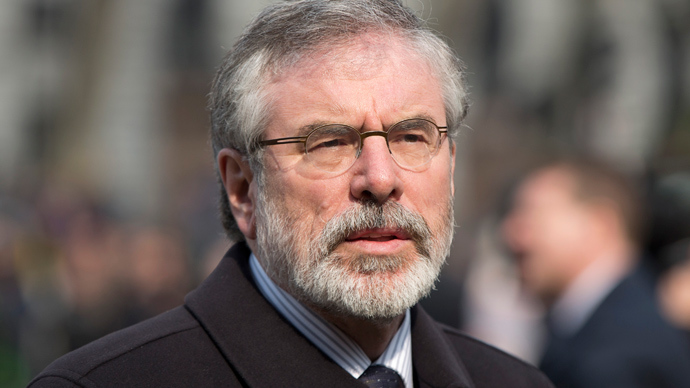Sinn Fein leader Gerry Adams detained over notorious 1972 murder