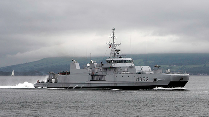 NATO ships arrive in Lithuania amid rising tensions over Ukraine