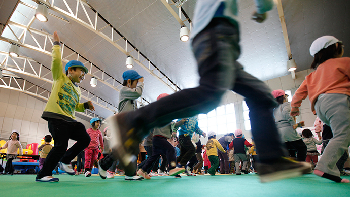 Japan child population hits record low