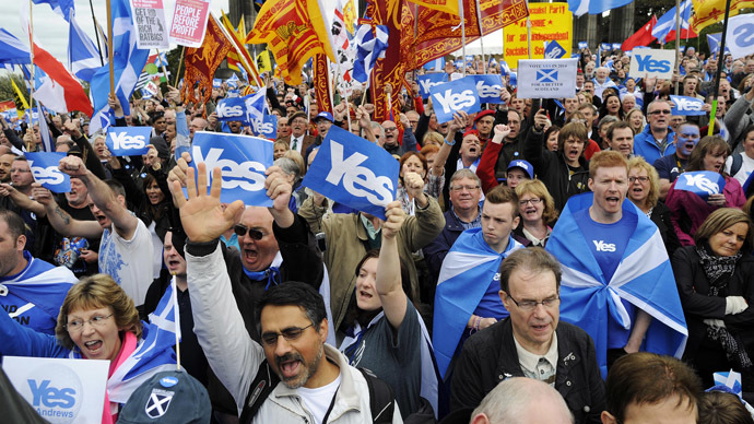 Cameron says he won’t quit if Scotland leaves UK
