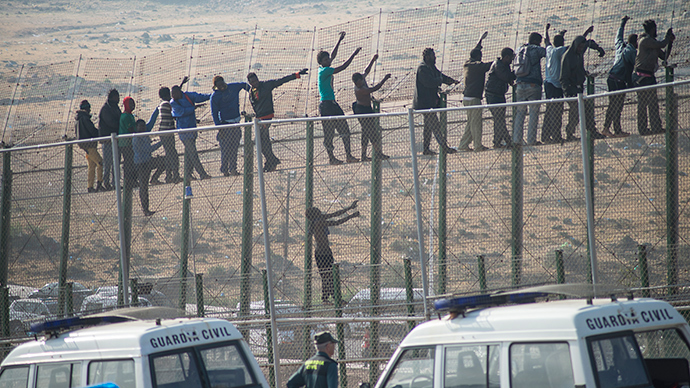 Blade runners: 5-meter razor-wired wall planned to keep Moroccan migrants out of Spain