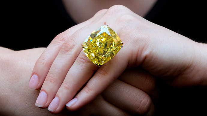 Worlds Biggest Yellow Diamond Sold For 163mn In Geneva — Rt Business