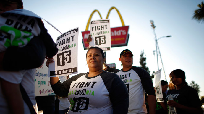 #FastFoodGlobal: 'McWorkers' organize global wage strike
