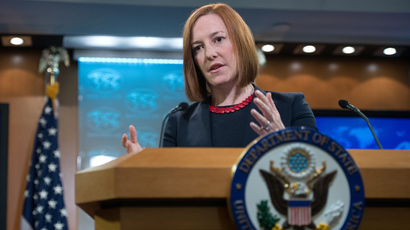 US State Department spokeswoman Jen Psaki (AFP Photo / Nicholas Kamm)