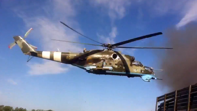 Donetsk bloodbath: Insider video shows Ukraine helicopters firing at own checkpoint