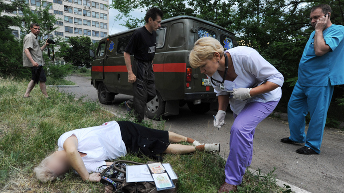 'Slaughterhouse' Civilians die in Kiev's ruthless