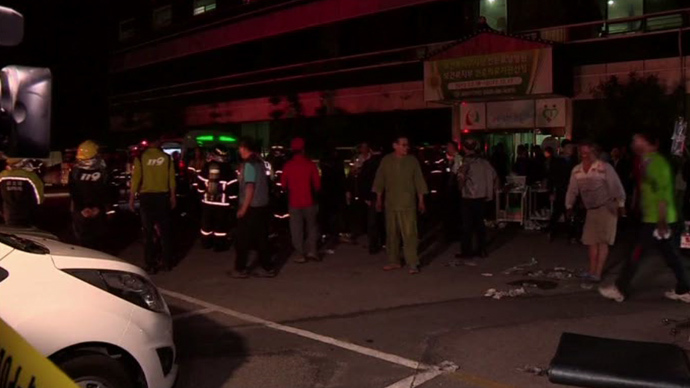 Blaze in South Korean hospital for elderly kills 21