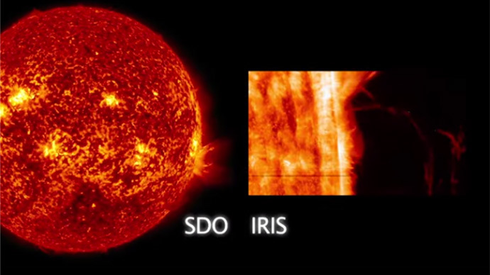 NASA captures close-up details of solar storm for first time (VIDEO)