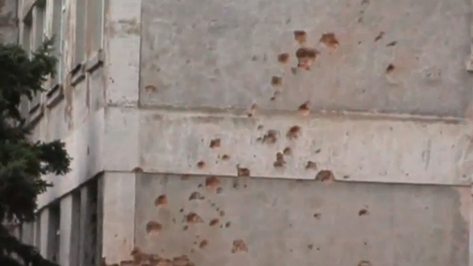 Devastation: Ukraine army shells hit another hospital (VIDEO)
