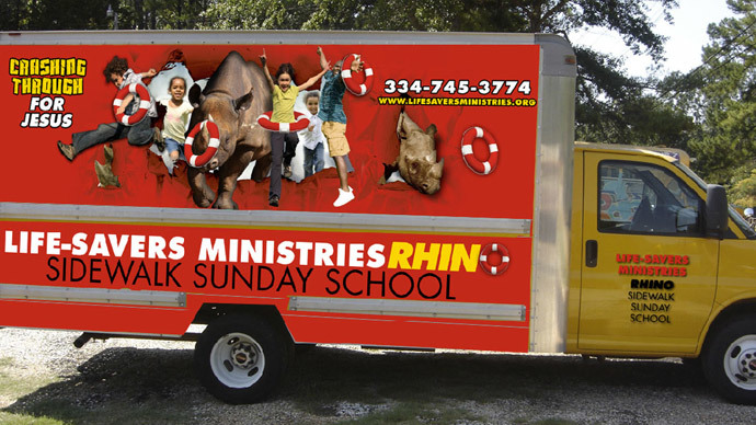 Billboard quoting Hitler retracted by Alabama youth church group