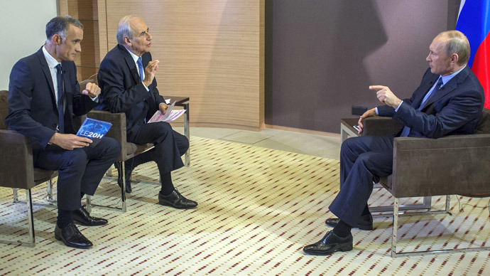 Putin speaks out on Ukraine, Crimea and US relations with French media