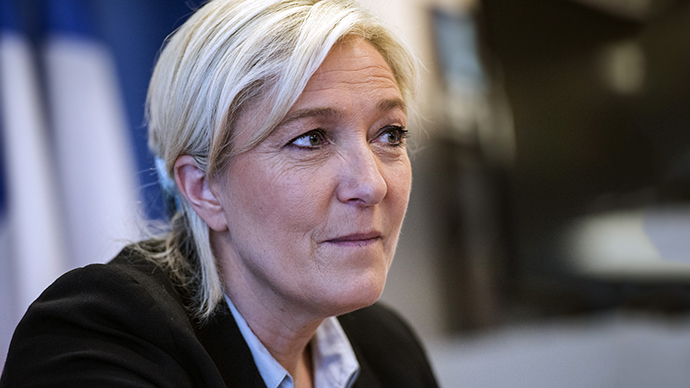 French National Front (FN) president Marine Le Pen (AFP Photo / Fred Dufour)