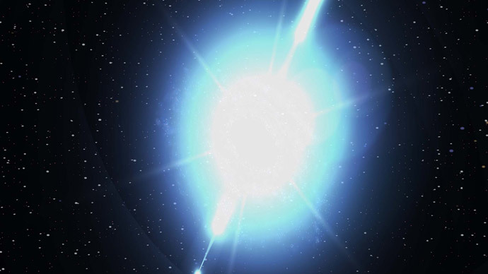 Telescope captures spectacular hypernova blast – from 12 billion years ago