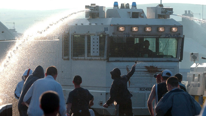 ‘You can test it on me’: London mayor buys England’s first water cannons